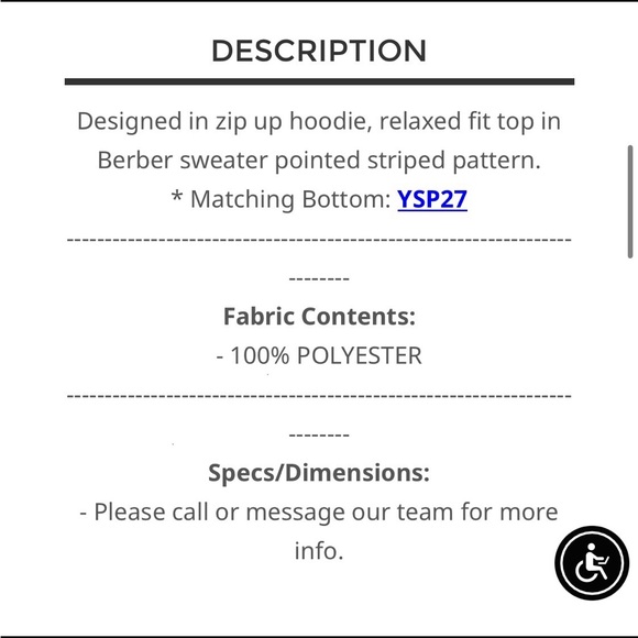 BP219-3⭐️POL in paradise brown + red Striped Hooded Jacket in softest fleece! - Picture 4 of 7